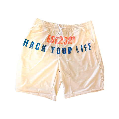 “Beach Life” Tan Shorts