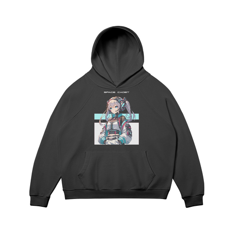 "Space Cadet" Black Hoodie